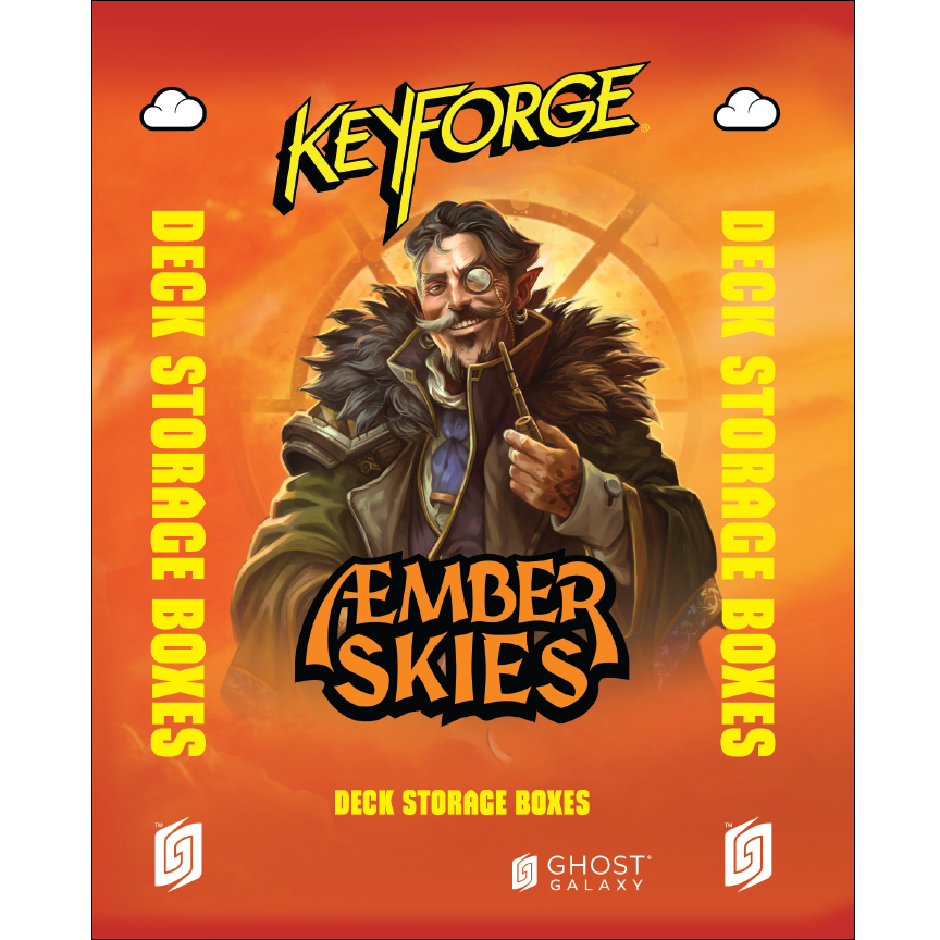 KeyForge Deck Storage Boxes: Æmber Skies