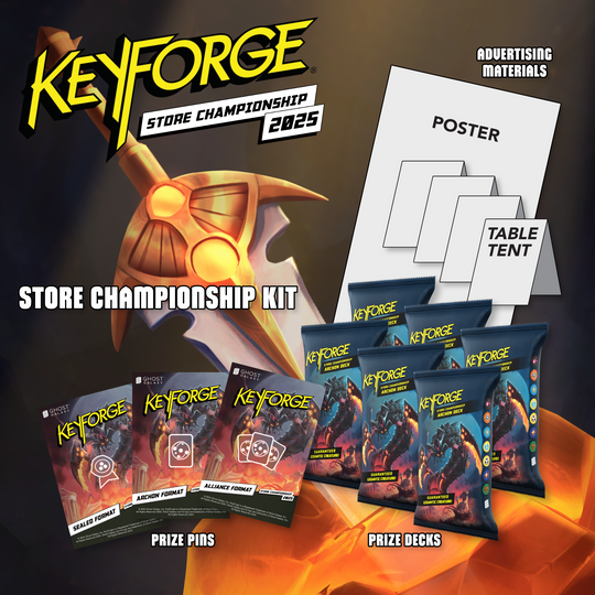 KeyForge 2025 Store Championship Event Kit