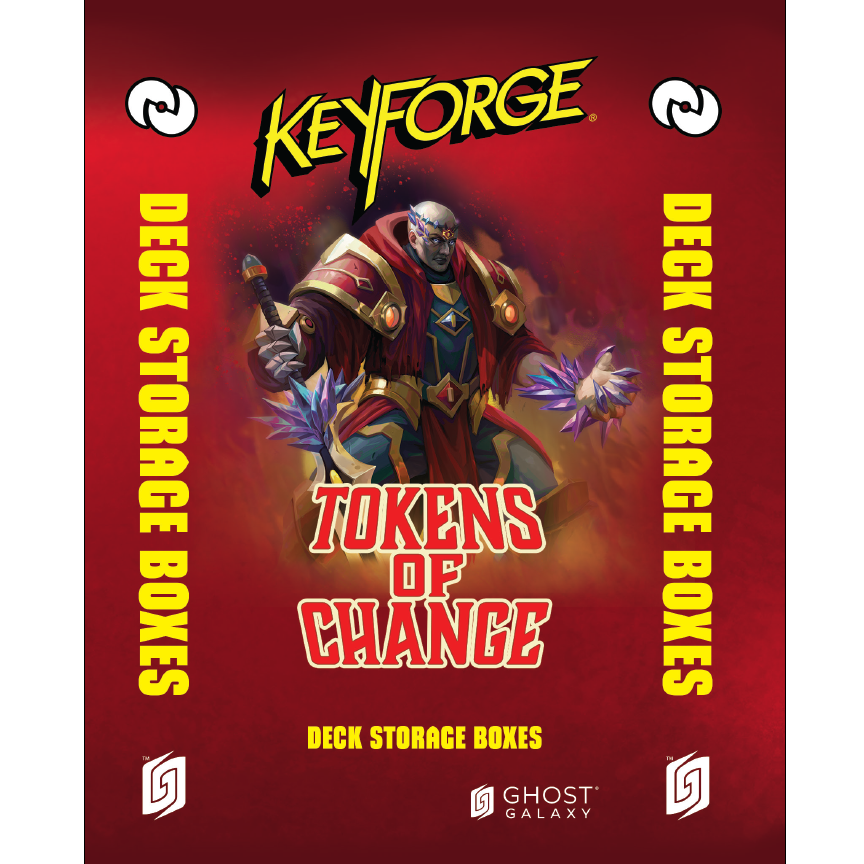 KeyForge Deck Storage Boxes: Tokens of Change