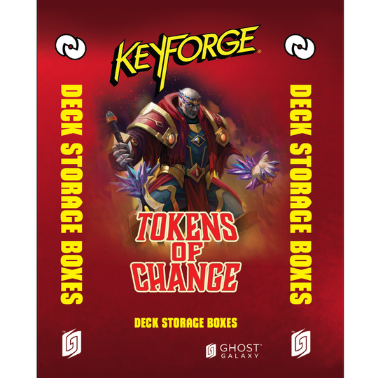 KeyForge Deck Storage Boxes: Tokens of Change