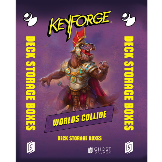 KeyForge Deck Storage Boxes: Worlds Collide