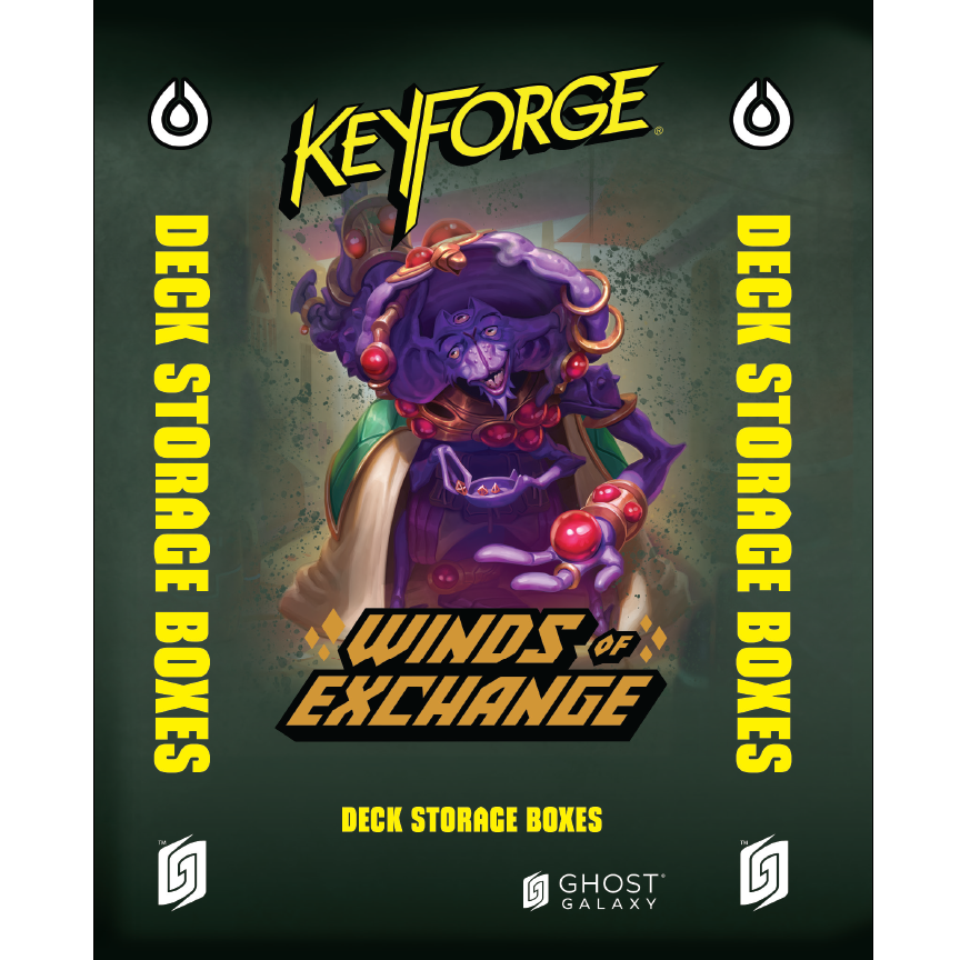 KeyForge Deck Storage Boxes: Winds of Exchange